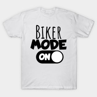 Motorcycle biker mode on T-Shirt